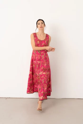 Vestido Merise Framboise - VanóStudio