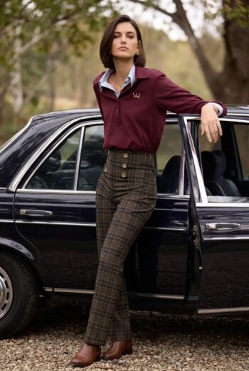 Polo Nina Burdeos - The IQ Collection