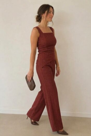 Pantalón traje cobre  - Vanó